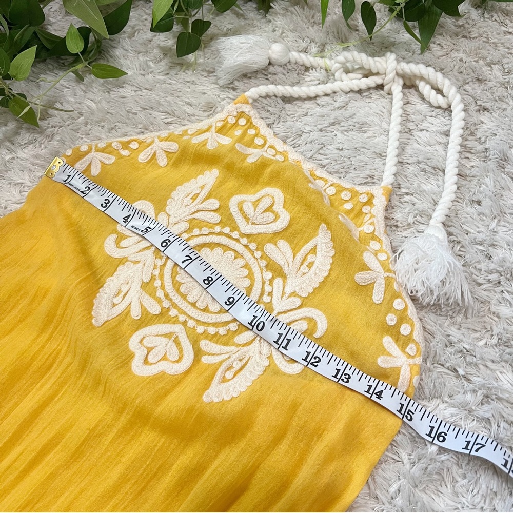 Gianni Bini halter summer maxi beach dress or coverup - Picture 6 of 12